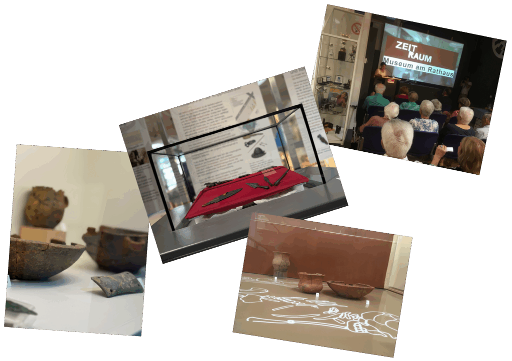 Bildcollage mit Eindrücken vom Museum